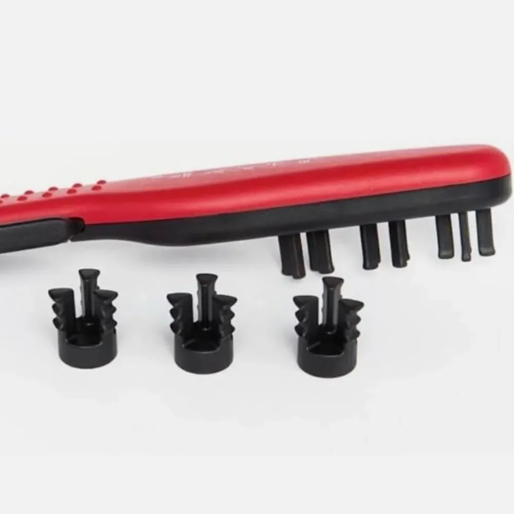Cirrus Curly and Ripply Hair Styling Waver Tool 3 Ways Right Handed Black & Red